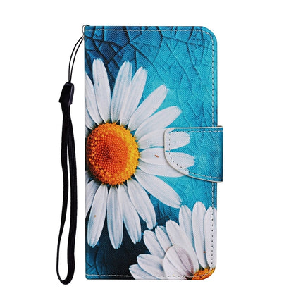 For Samsung Galaxy S20 Colored Drawing Pattern Horizontal Flip Leather Case with Holder & Card Slots & Wallet & Lanyard(Chrysanthemum)-garmade.com