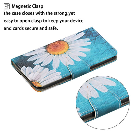 For Samsung Galaxy S20 Ultra Colored Drawing Pattern Horizontal Flip Leather Case with Holder & Card Slots & Wallet & Lanyard(Chrysanthemum)-garmade.com