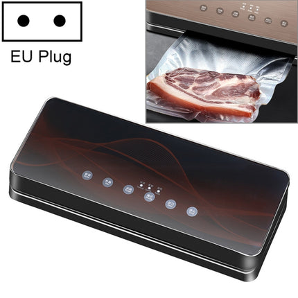 Automatic Vacuum Sealer Household Food Preservation Packaging Machine, Plug Specification:EU Plug(Black Red)-garmade.com