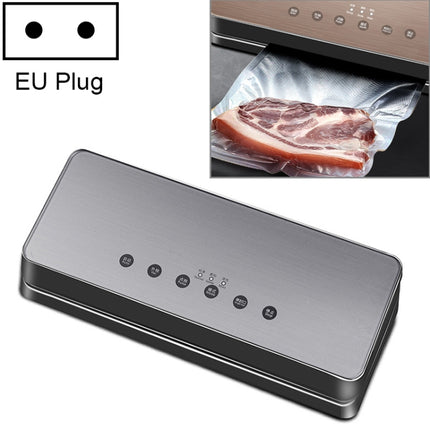 Automatic Vacuum Sealer Household Food Preservation Packaging Machine, Plug Specification:EU Plug(Silver)-garmade.com