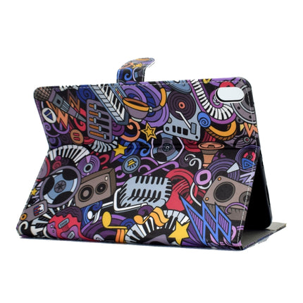 For iPad Pro 11 (2018) Colored Drawing Pattern Horizontal Flip PU Leather Case with Holder & Card Slot & Sleep / Wake-up Function(Graffiti)-garmade.com