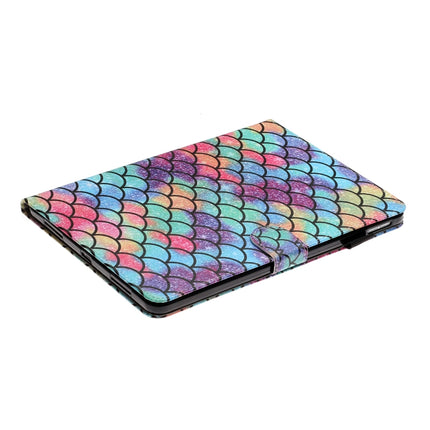 For iPad Pro 11 inch (2020) Colored Drawing Pattern Horizontal Flip PU Leather Tablet Case with Holder & Card Slot & Sleep / Wake-up Function(Diamond)-garmade.com