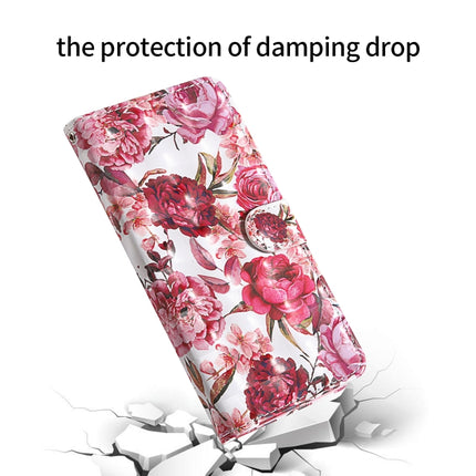 For iPhone 6 / 6s 3D Painting Colored Drawing Pattern Horizontal Flip TPU + PU Leather Case with Holder & Card Slots & Wallet & Lanyard(Little Red Flower)-garmade.com