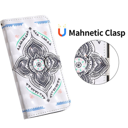 For iPhone 11 3D Painting Colored Drawing Pattern Horizontal Flip TPU + PU Leather Case with Holder & Card Slots & Wallet & Lanyard(Spinning Top)-garmade.com