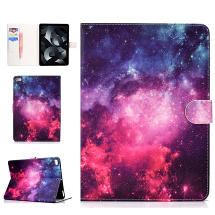 For iPad mini1 / 2 / 3 / 4 Colored Drawing Pattern Horizontal Flip PU Leather Case with Holder & Card Slot & Sleep / Wake-up Function(Starry Sky)-garmade.com