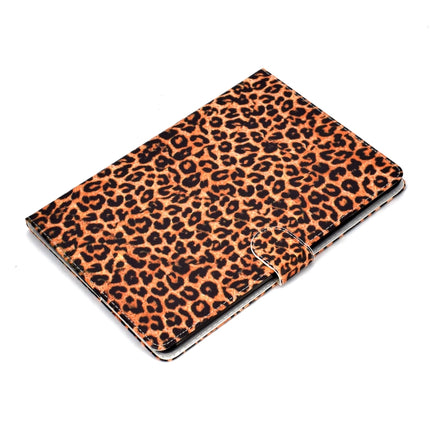 For iPad Pro10.5 inch Colored Drawing Pattern Horizontal Flip PU Leather Case with Holder & Card Slot & Sleep / Wake-up Function(Yellow Leopard)-garmade.com
