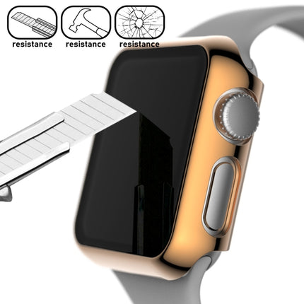 For Apple Watch Series 3 & 2 & 1 42mm Full Coverage Plating TPU Case(Rose Gold)-garmade.com