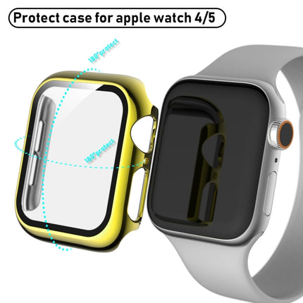 For Apple Watch Series 5 & 4 44mm Full Coverage Plating TPU Case(Gold)-garmade.com