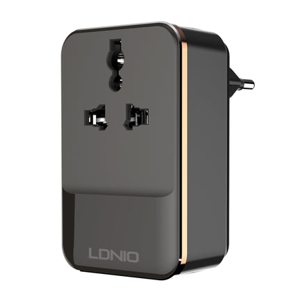 LDNIO SC1205 Universal Conversion Socket + QC3.0 USB + USB Interfaces Multifunction Travel Charger Mobile Phone Charger, EU Plug-garmade.com