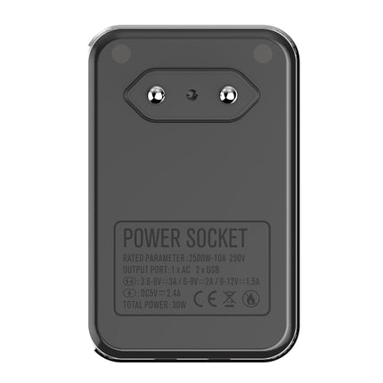 LDNIO SC1205 Universal Conversion Socket + QC3.0 USB + USB Interfaces Multifunction Travel Charger Mobile Phone Charger, EU Plug-garmade.com
