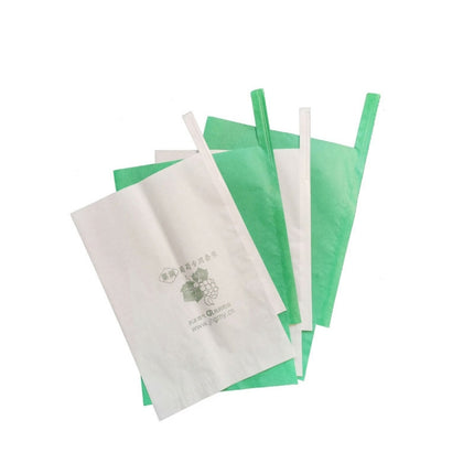 100pcs Waterproof Grape Packaging Bag Paper Bag Fruit Protective Bag, Specification:20x28-garmade.com