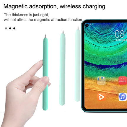 For Huawei M-pencil Stylus Touch Pen Integrated Non-slip Silicone Protective Cover(Pink)-garmade.com