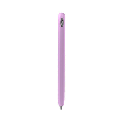 For Huawei M-pencil Stylus Touch Pen Integrated Non-slip Silicone Protective Cover(Light Purple)-garmade.com