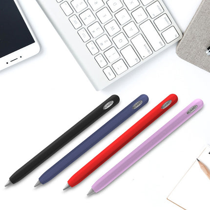 For Huawei M-pencil Stylus Touch Pen Integrated Non-slip Silicone Protective Cover(Fluorescent Color)-garmade.com