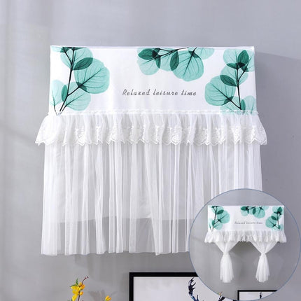 Do Not Take Dust-proof And Anti Direct Blowing Simple Wind Hanging Machine Air Conditioner Moon Cover, Size:Width 80 × Thickness 20 × Height 90cm(Round Leaf)-garmade.com
