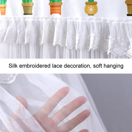 Do Not Take Dust-proof And Anti Direct Blowing Simple Wind Hanging Machine Air Conditioner Moon Cover, Size:Width 86 × Thickness 20 × Height 90cm(Flowerpot)-garmade.com
