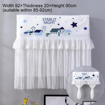 Do Not Take Dust-proof And Anti Direct Blowing Simple Wind Hanging Machine Air Conditioner Moon Cover, Size:Width 92 × Thickness 20 × Height 90cm(Clusters Of Stars)-garmade.com