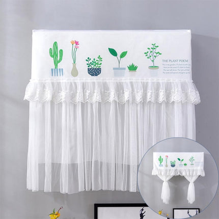 Do Not Take Dust-proof And Anti Direct Blowing Simple Wind Hanging Machine Air Conditioner Moon Cover, Size:Width 98 × Thickness 20 × Height 90cm(Flowerpot)-garmade.com