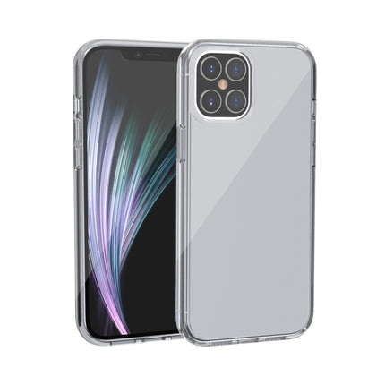 For iPhone 12 / 12 Pro Shockproof Terminator Style Transparent Protective Case(Grey)-garmade.com