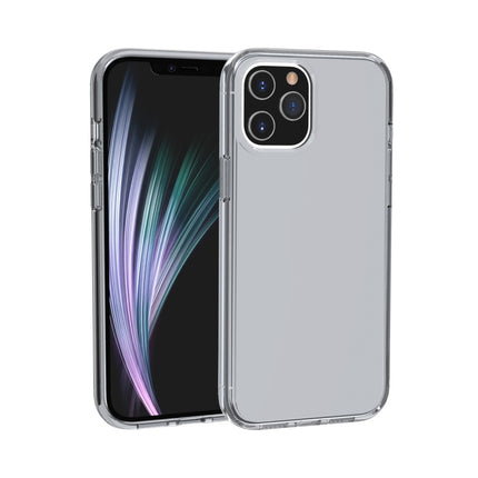 For iPhone 12 Pro Max Shockproof Terminator Style Transparent Protective Case(Grey)-garmade.com