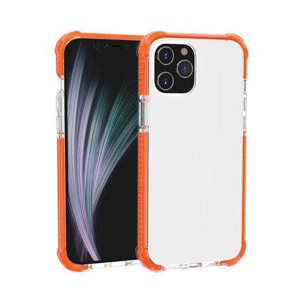 For iPhone 12 mini Four-corner Shockproof TPU + Acrylic Protective Case(Orange)-garmade.com