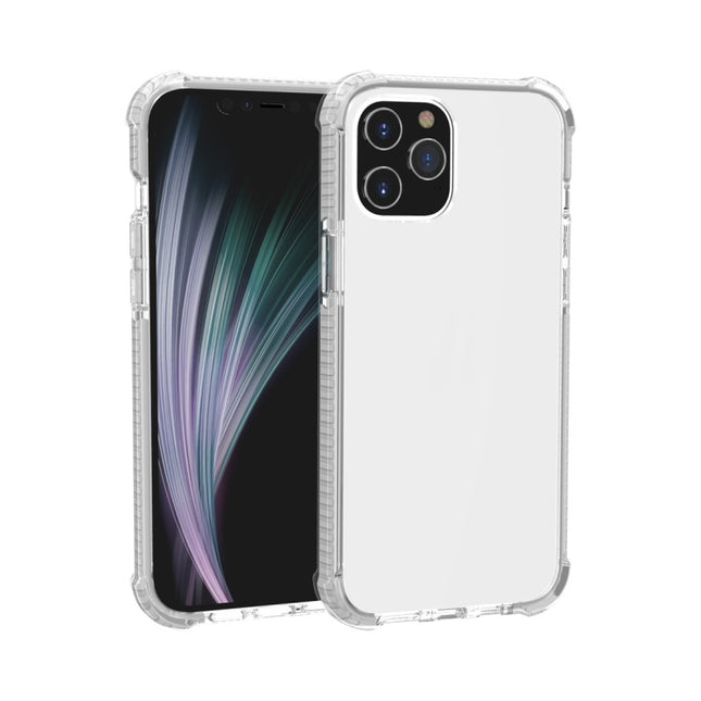 For iPhone 12 mini Four-corner Shockproof TPU + Acrylic Protective Case(Transparent)-garmade.com