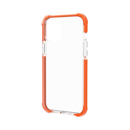 For iPhone 12 / 12 Pro Four-corner Shockproof TPU + Acrylic Protective Case(Orange)-garmade.com