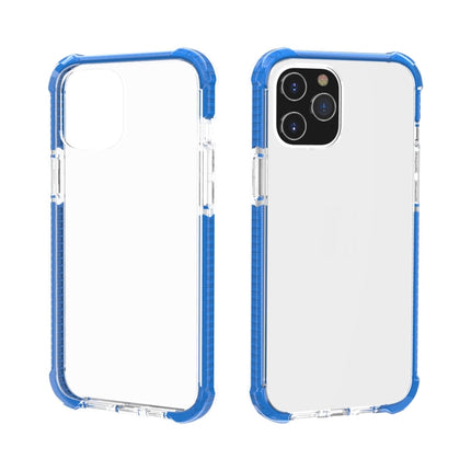 For iPhone 12 Pro Max Four-corner Shockproof TPU + Acrylic Protective Case(Blue)-garmade.com