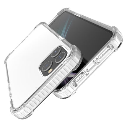 For iPhone 12 Pro Max Four-corner Shockproof TPU + Acrylic Protective Case(Transparent)-garmade.com