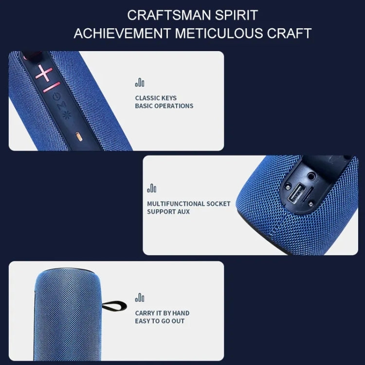 L12 Colorful LED Wireless Bluetooth-compatible Portable Speaker