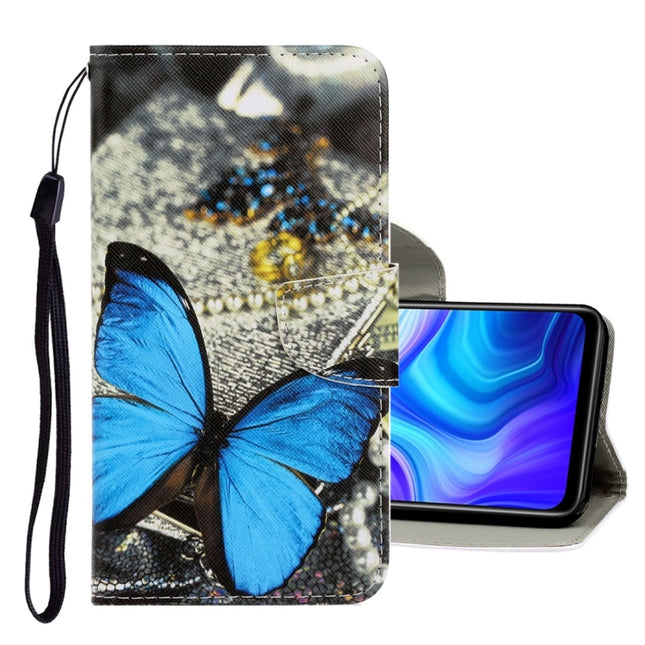 For Samsung Galaxy Note20 Ultra 3D Colored Drawing Horizontal Flip PU Leather Case with Holder & Card Slots & Wallet(A Butterfly)-garmade.com