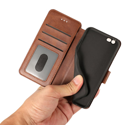 For iPhone 6 / 6s Calf Texture Magnetic Buckle Horizontal Flip Leather Case with Holder & Card Slots & Wallet & Photo Frame(Black)-garmade.com