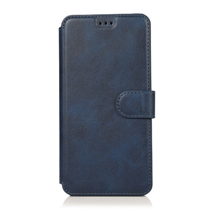 For iPhone 6 / 6s Calf Texture Magnetic Buckle Horizontal Flip Leather Case with Holder & Card Slots & Wallet & Photo Frame(Blue)-garmade.com
