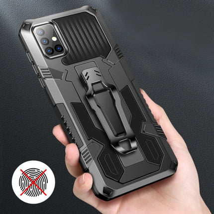 For Samsung Galaxy S20 Machine Armor Warrior Shockproof PC + TPU Protective Case(Black)-garmade.com