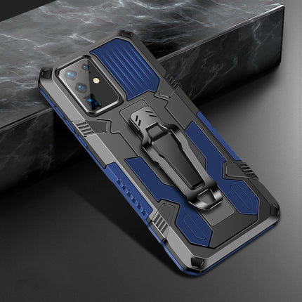 For Samsung Galaxy S20 Machine Armor Warrior Shockproof PC + TPU Protective Case(Royal Blue)-garmade.com