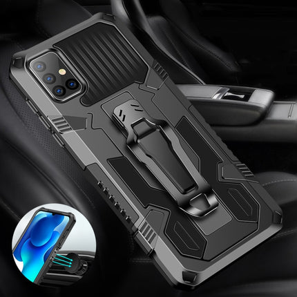 For Samsung Galaxy S20 Machine Armor Warrior Shockproof PC + TPU Protective Case(Royal Blue)-garmade.com