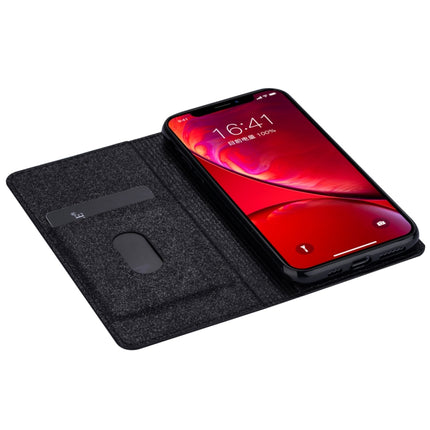 For iPhone 11 Pro Max Ultrathin Glitter Magnetic Horizontal Flip Leather Case with Holder & Card Slots(Black)-garmade.com