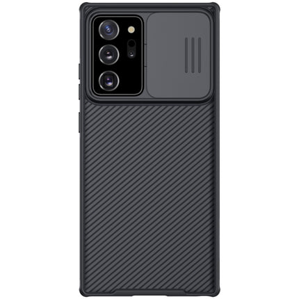 For Samsung Galaxy Note 20 Ultra NILLKIN Black Mirror Pro Series Camshield Full Coverage Dust-proof Scratch Resistant Phone Case(Black)-garmade.com