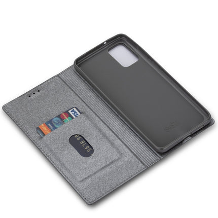 For Samsung Galaxy S20 Ultrathin Glitter Magnetic Horizontal Flip Leather Case with Holder & Card Slots(Gray)-garmade.com