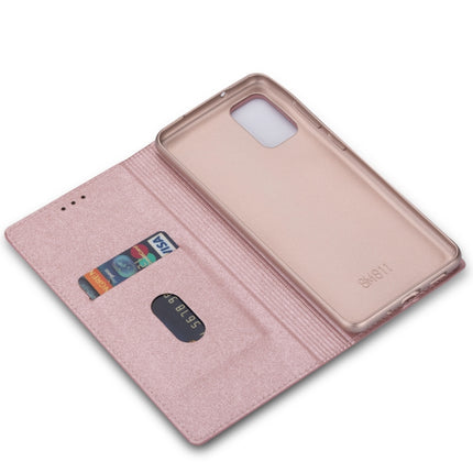 For Samsung Galaxy S20+ Ultrathin Glitter Magnetic Horizontal Flip Leather Case with Holder & Card Slots(Rose Gold)-garmade.com
