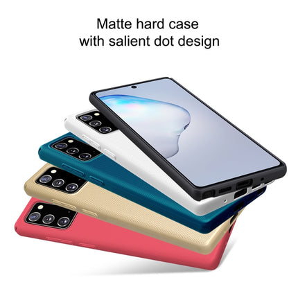For Samsung Galaxy Note 20 NILLKIN Frosted Concave-convex Texture PC Protective Case(Black)-garmade.com