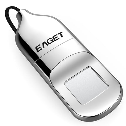 EAGET FU60 32GB USB 3.0 Interface Metal Flash U Disk with Fingerprint Identification-garmade.com
