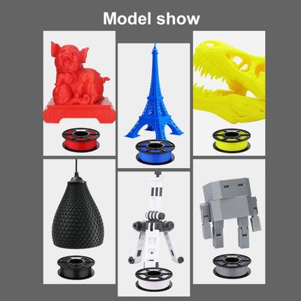 1.0KG 3D Printer Filament PLA-F Composite Material(Black)-garmade.com