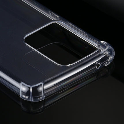 For Samsung Galaxy S20 Ultra Four-Corner Anti-Drop Ultra-Thin TPU Case(Transparent)-garmade.com