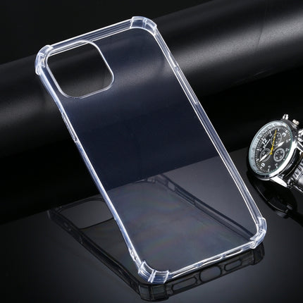 For iPhone 12 Pro Max Four-Corner Anti-Drop Ultra-Thin TPU Case(Transparent)-garmade.com
