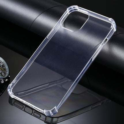 For iPhone 12 Pro Max Four-Corner Anti-Drop Ultra-Thin TPU Case(Transparent)-garmade.com