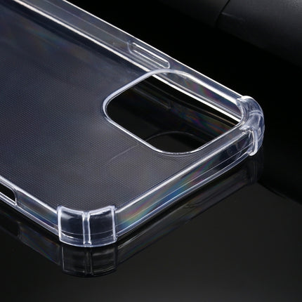 For iPhone 12 / 12 Pro Four-Corner Anti-Drop Ultra-Thin TPU Case(Transparent)-garmade.com