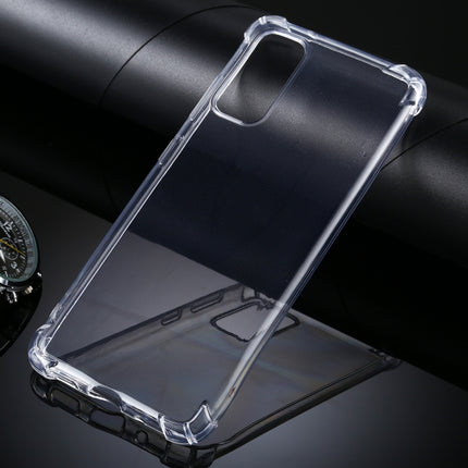 For Samsung Galaxy S20 Four-Corner Anti-Drop Ultra-Thin TPU Case(Transparent)-garmade.com