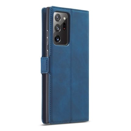 For Samsung Galaxy Note20 Forwenw Dream Series Oil Edge Strong Magnetism Horizontal Flip Leather Case with Holder & Card Slots & Wallet & Photo Frame(Blue)-garmade.com