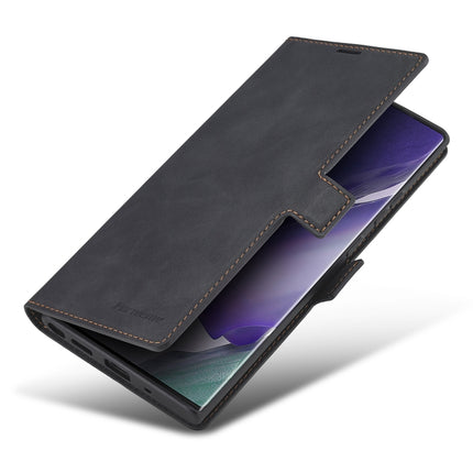 For Samsung Galaxy Note20 Ultra Forwenw Dream Series Oil Edge Strong Magnetism Horizontal Flip Leather Case with Holder & Card Slots & Wallet & Photo Frame(Black)-garmade.com